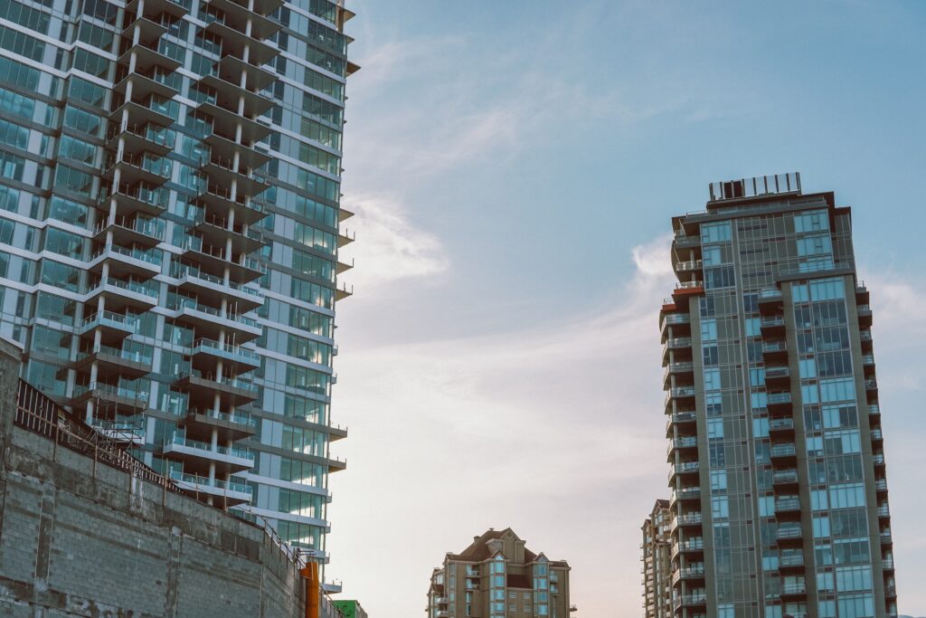 Downtown Kelowna Buildings - a product of 2017 housing trends