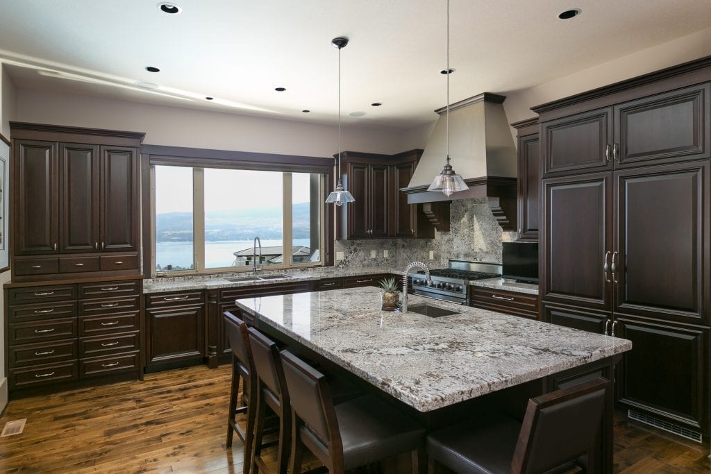 West Kelowna Luxury Living Kitchen Area