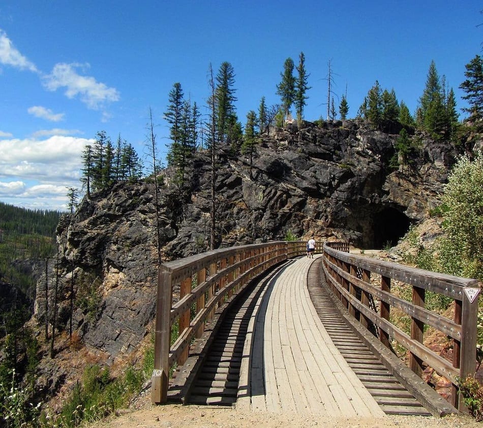 A Bridge on the Kettle Valley Rail Trail